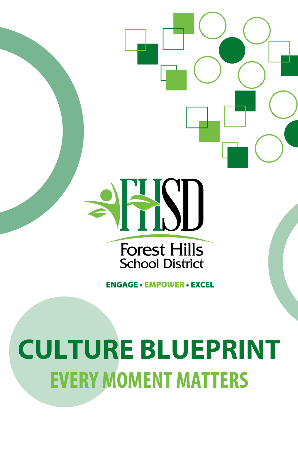 Cover page of the Culture Blueprint Every Moment Matters